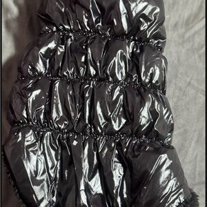 Dog Black Puffer Jacket